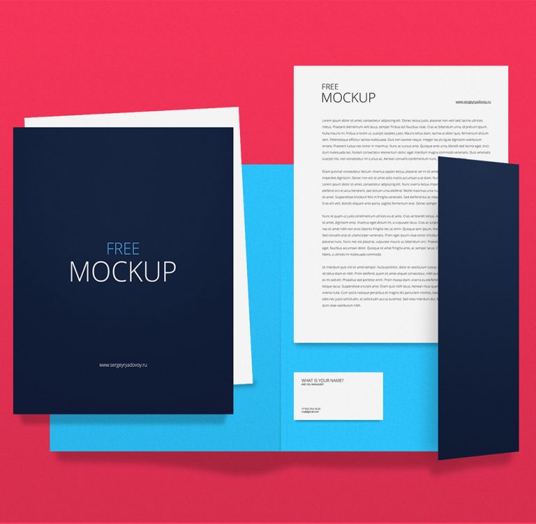 Download Corporate Identity Branding Stationery Mockup Template PSD | Download Mockup