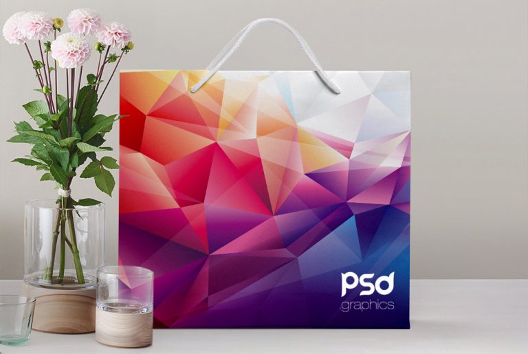 Download Shopping Paper Bag Mockup Free PSD Graphics | Download Mockup