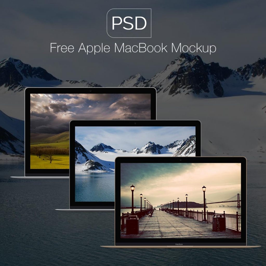 Download Apple Macbook Mockups Free PSD | Download Mockup