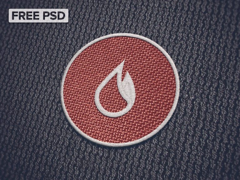 Download Cloth Patch Mockup Free PSD | Download Mockup