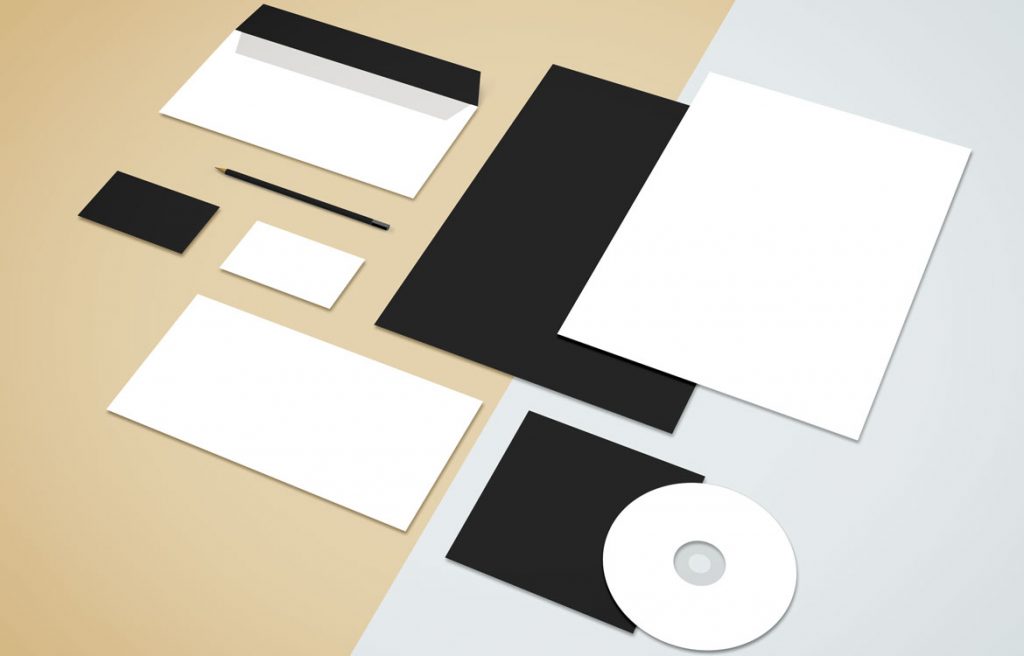 Download Flat Stationery Mockup Free PSD | Download Mockup