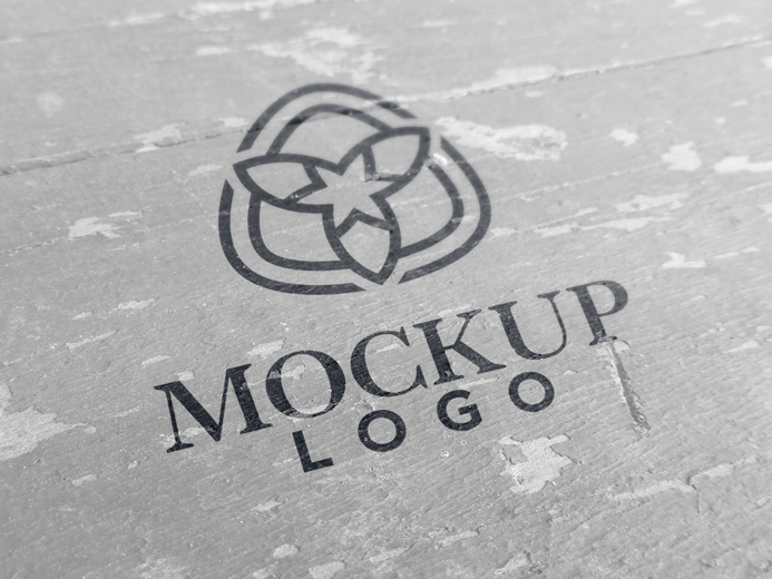 Logo Presentation Mockup Free PSD