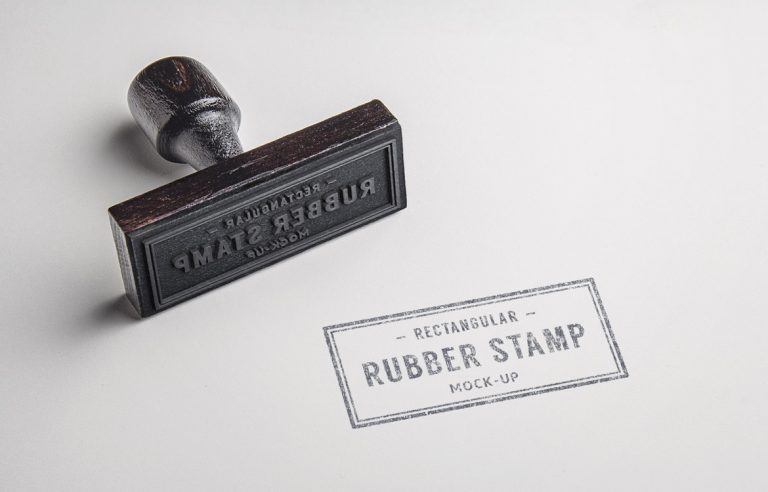 Download Rubber Stamp Mockup Free PSD | Download Mockup