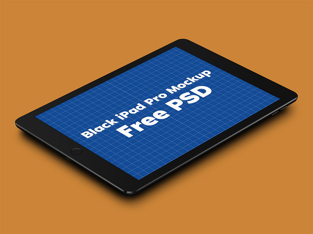 Download Black iPad Pro Mockup Free PSD | Download Mockup