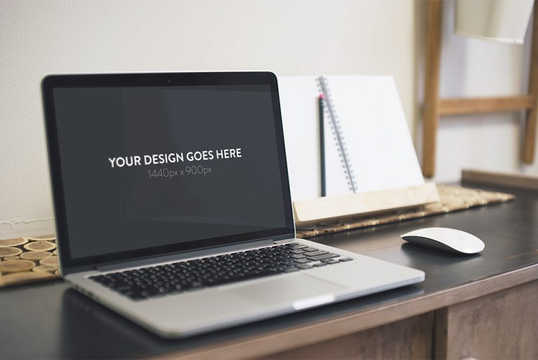 MacBook Pro Mockup Free PSD Download Mockup