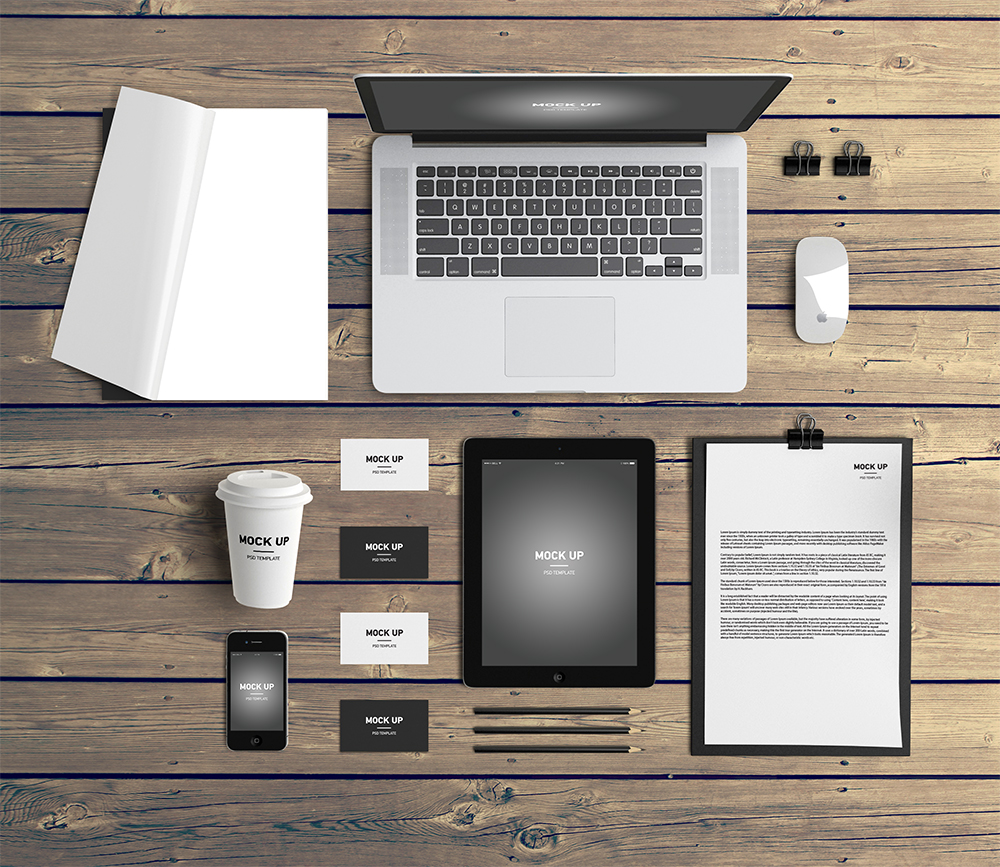 Download Stationery Branding Mockups Free PSD | Download Mockup