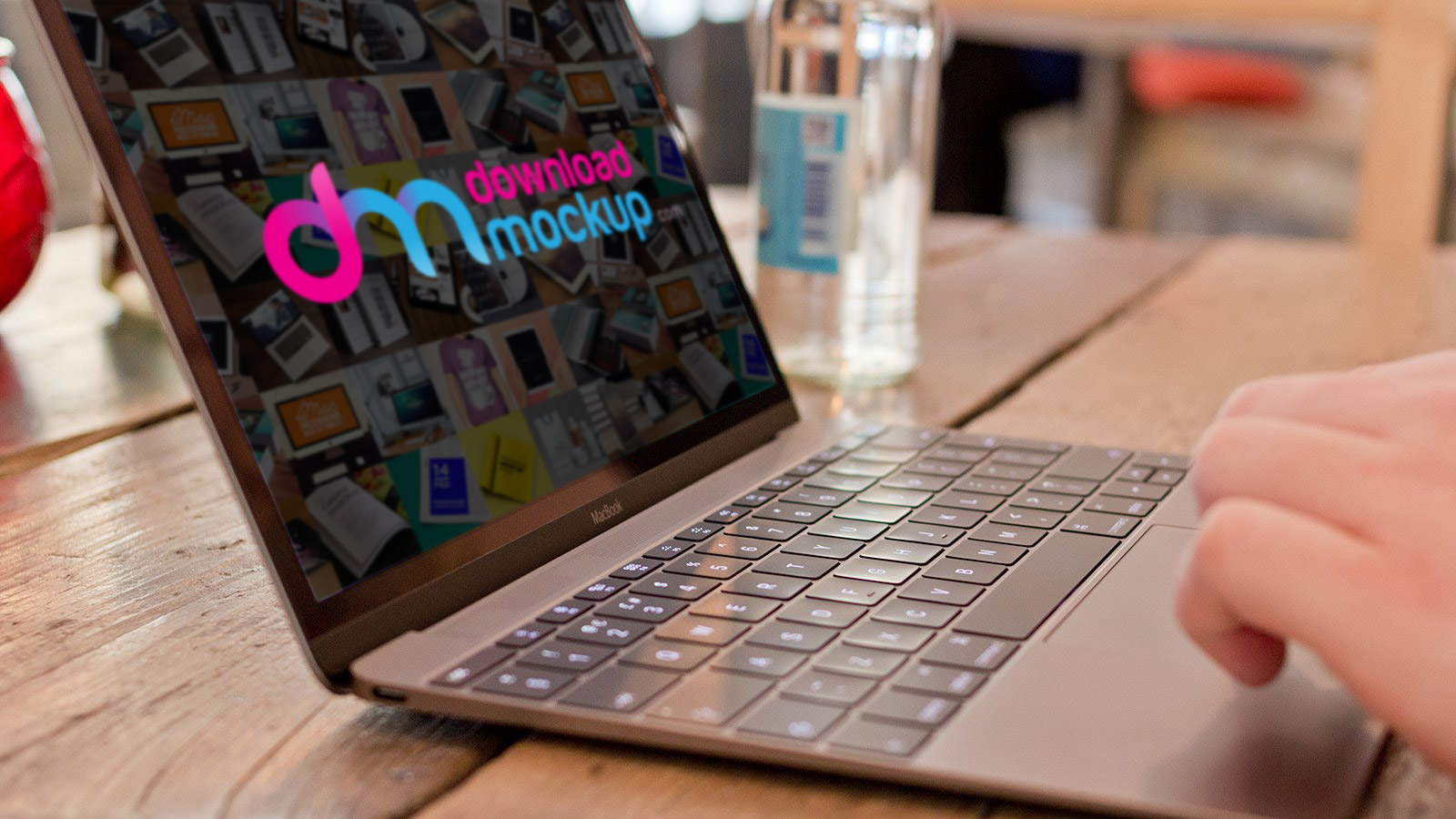 Download New Apple MacBook Mockup Free PSD | Download Mockup