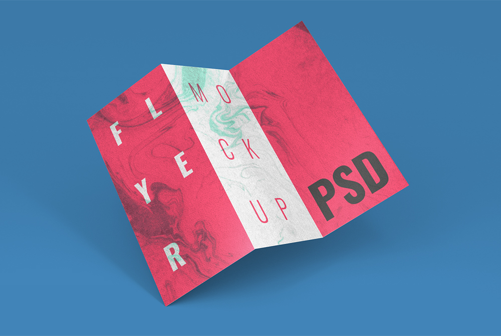 Download Trifold Brochure and Flyer Mockup Free PSD | Download Mockup