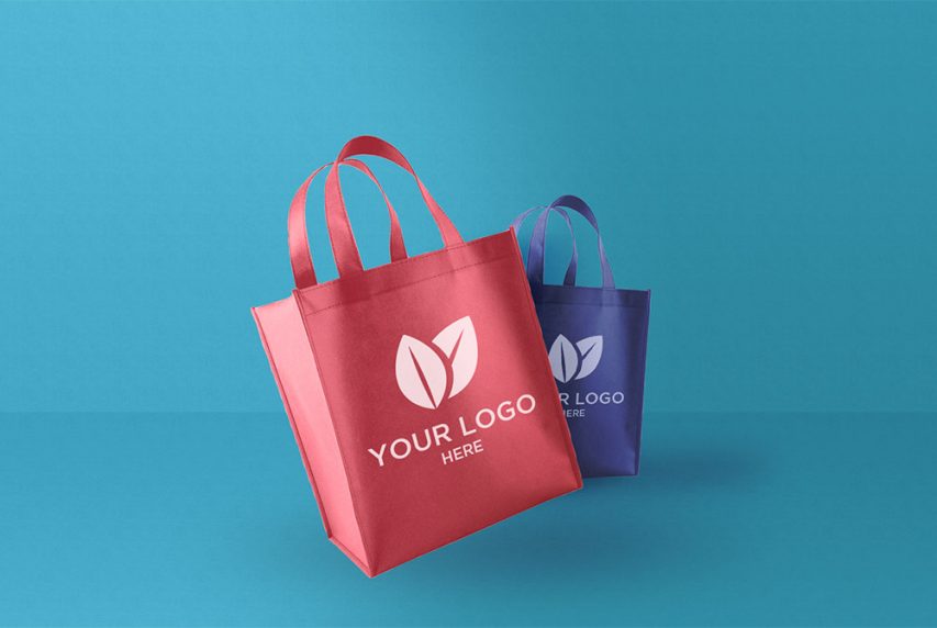 Download Fabric Shopping Bag Mockup Free PSD | Download Mockup