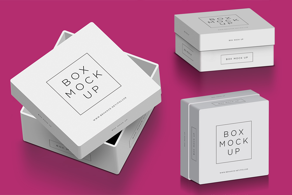 Box Mockup Free PSD | Download Mockup