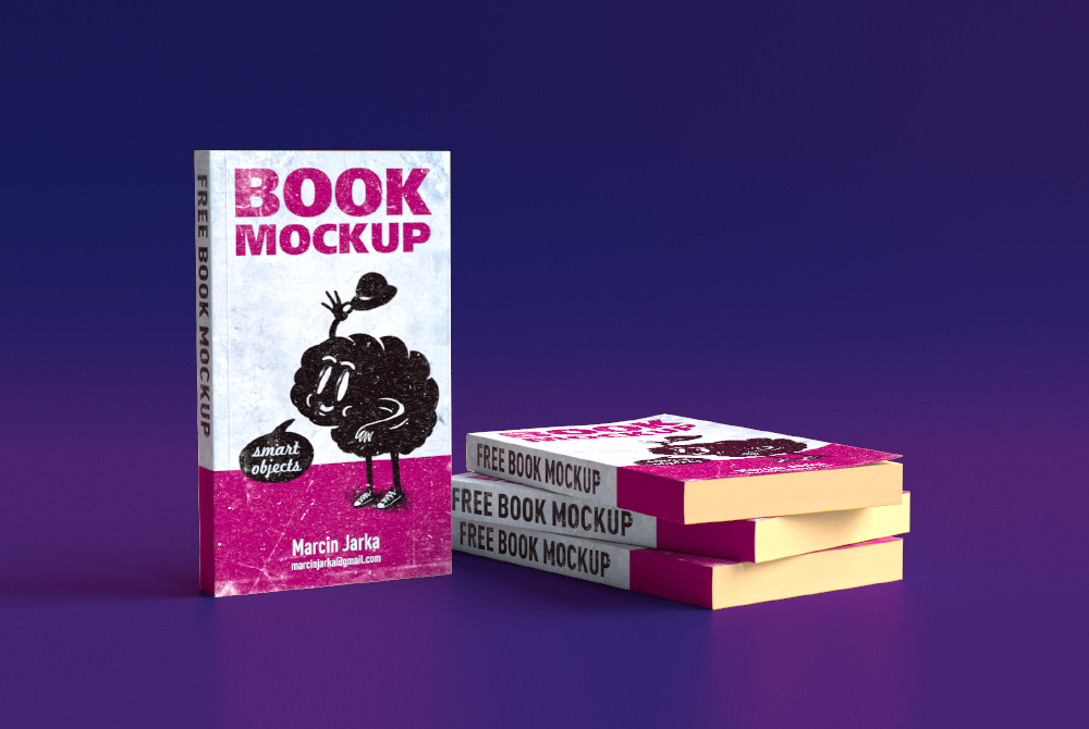 Download Softcover Book Mockup Free PSD | Download Mockup