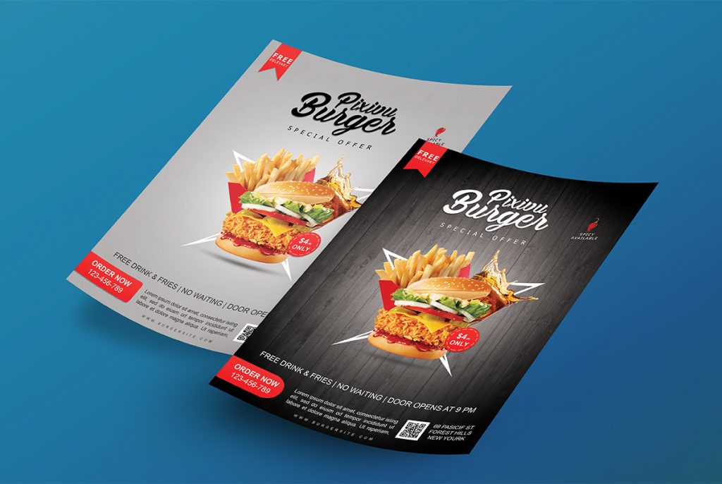 Download Flyer Mockup Template PSD | Download Mockup PSD Mockup Templates