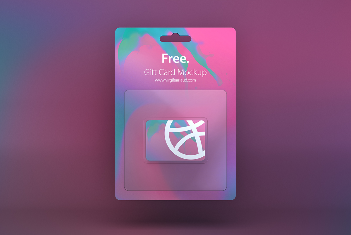 Download Gift Card Mockup Free PSD | Download Mockup
