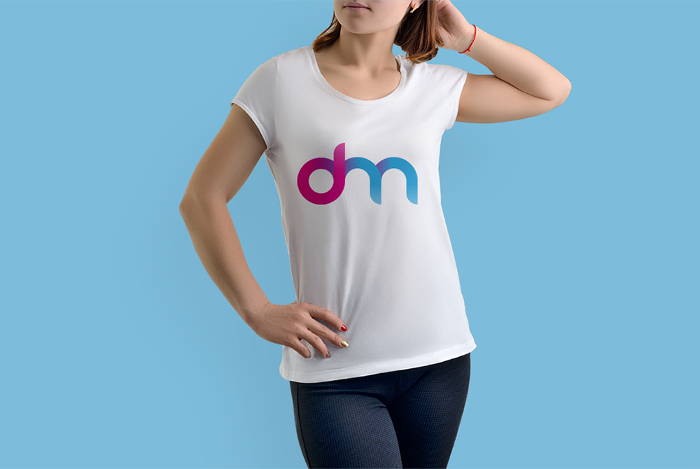 Download Female T-Shirt Mockup Template | Download Mockup