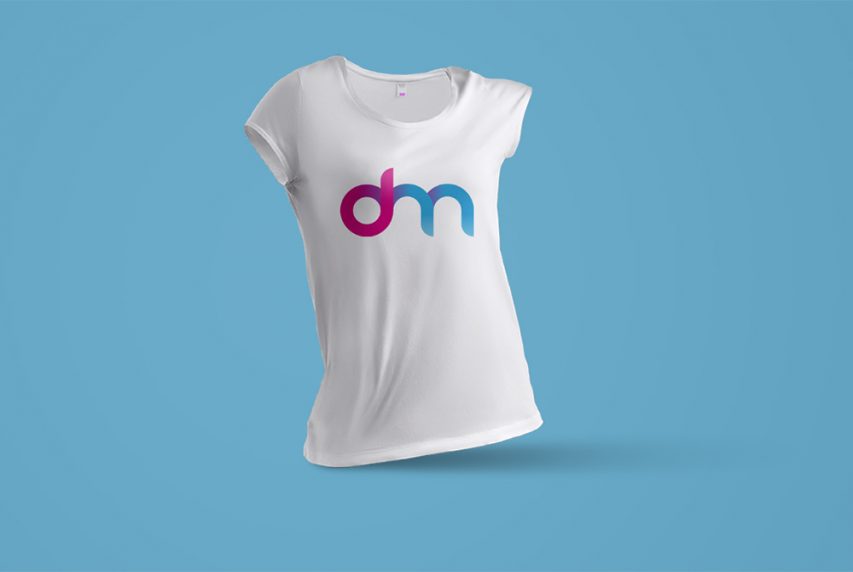 Women T-Shirt Mockup Template