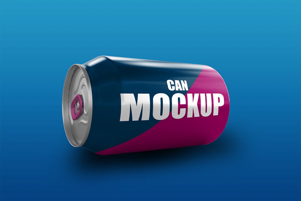 Download Soda Can Mockup PSD | Download Mockup