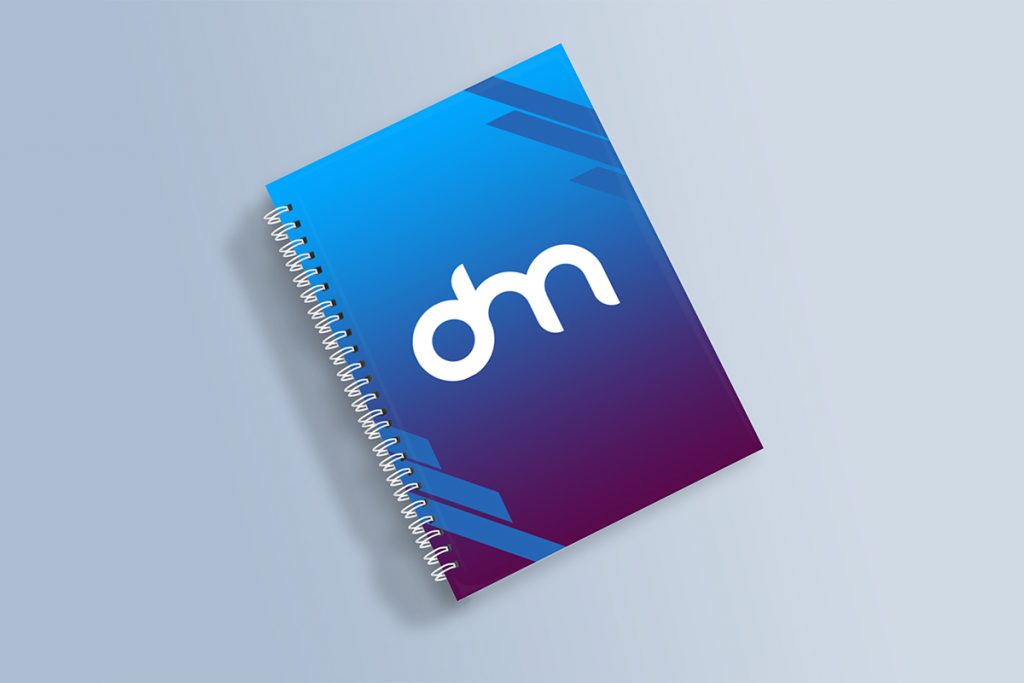 Free Spiral Notebook Mockup | Download Mockup