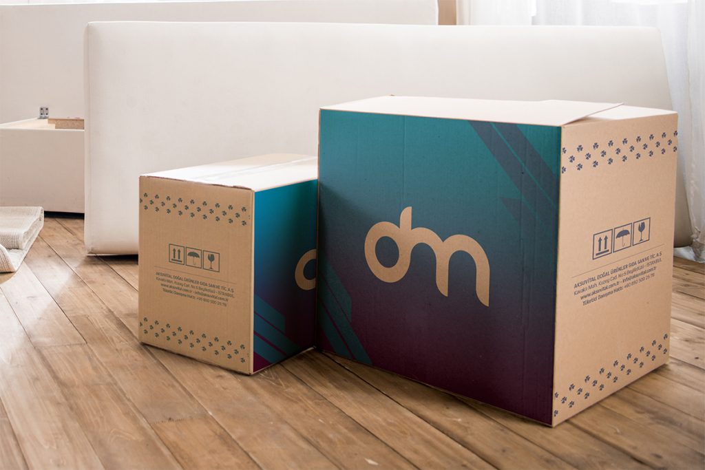 Free Cardboard Box Mockup | Download Mockup