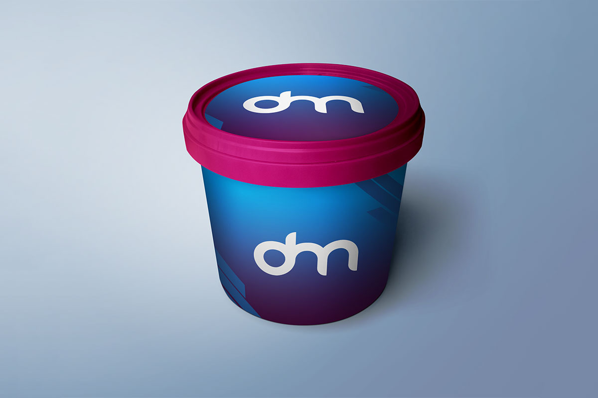 Plastic Bucket Mockup Download Mockup