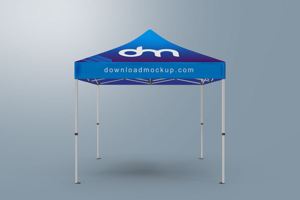 Download Canopy Pop-Up Tent Mockup | Download Mockup