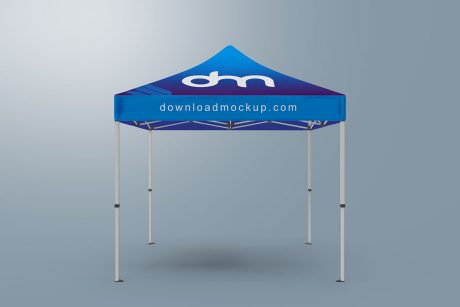 Canopy Pop-Up Tent Mockup | Download Mockup