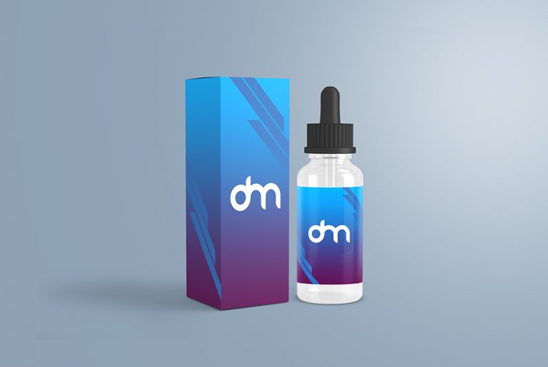 Dropper Bottle Packaging Mockup Download Mockup