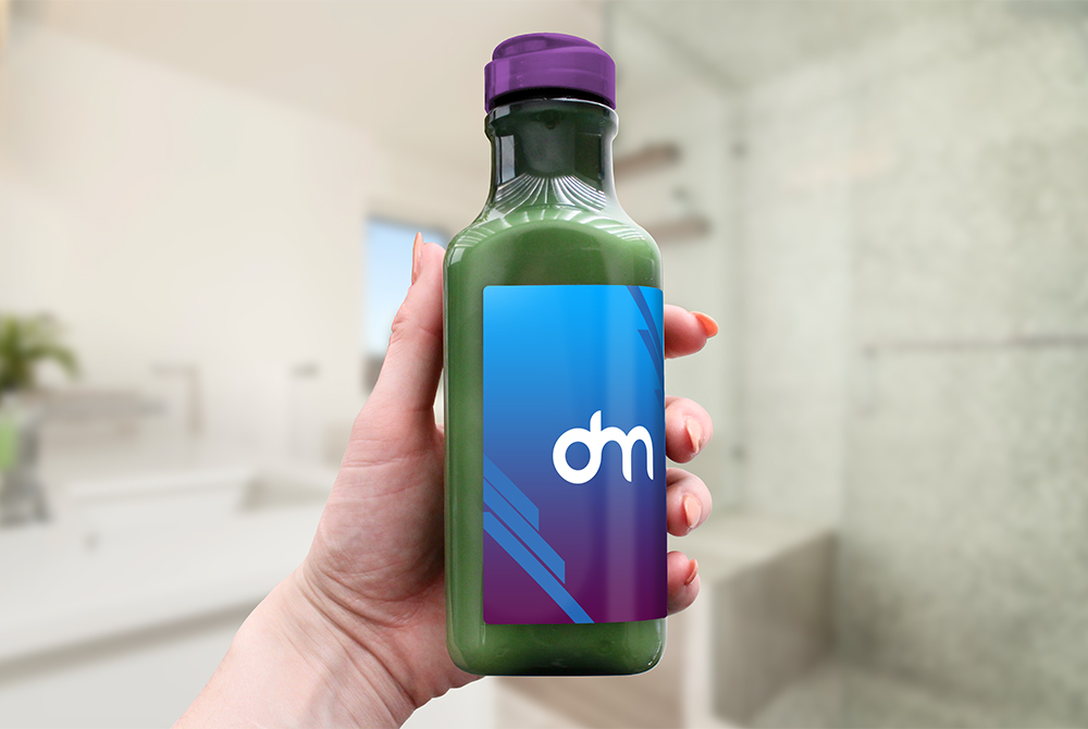 Organic Drink Bottle Mockup | Download Mockup