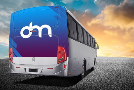 Download Bus Advertising Mockup PSD | Download Mockup