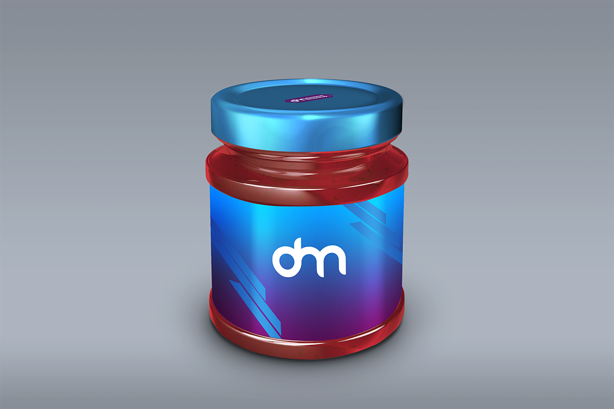 Download Free Glass Jar Packaging Mockup Download Mockup