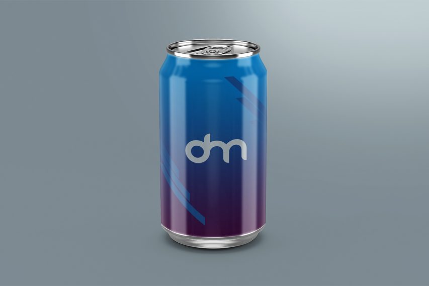 Download Free Soda Can Mockup Template Download Mockup