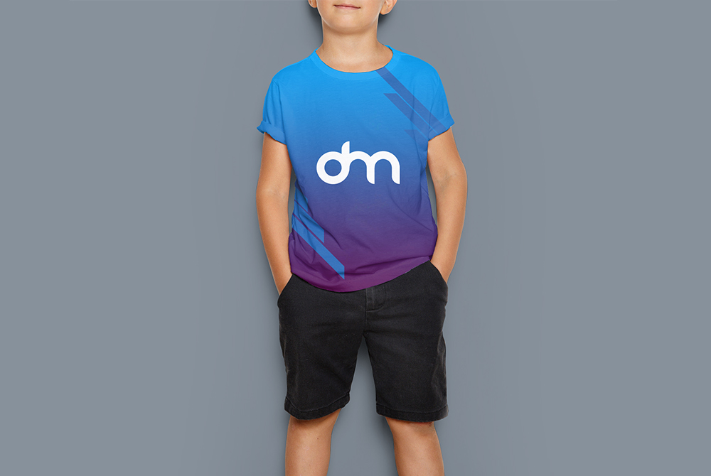 Download Kids T-Shirt Mockup PSD Template | Download Mockup